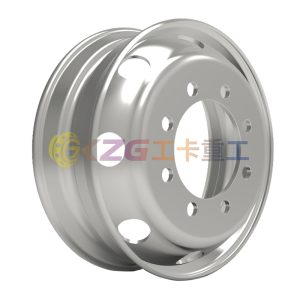 Truck Steel Wheels with Rim Size 22.5X6.75 matched tyre size 9R22.5