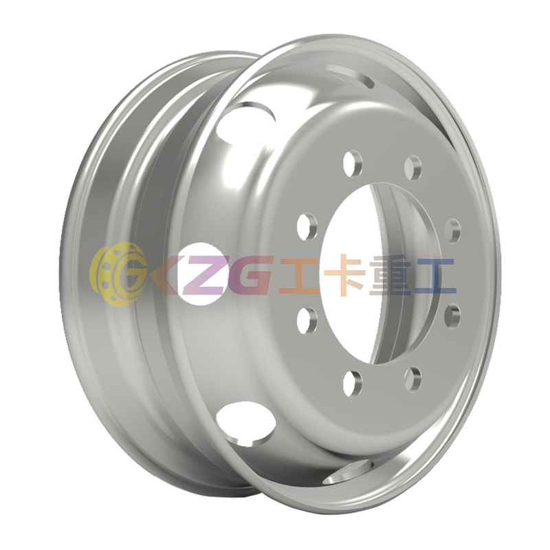 Truck Steel Wheels with Rim Size 22.5X6.75 matched tyre size 9R22.5