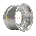 Truck Steel Wheels with Rim Size 22.5X13.00 matched tyre size 445/65R22.5