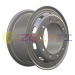 Tube Steel Wheel Rim Size 9.0-20 Matched Tire Size 1200-20