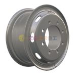 tube steel wheel rim 8.0-20 matched tire 1100-20