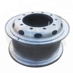 Tube Steel Wheel Rim 8.0-20 Matched Tire Size 1100-20 for Commercial Vehicles / Motor Homes And Trucks