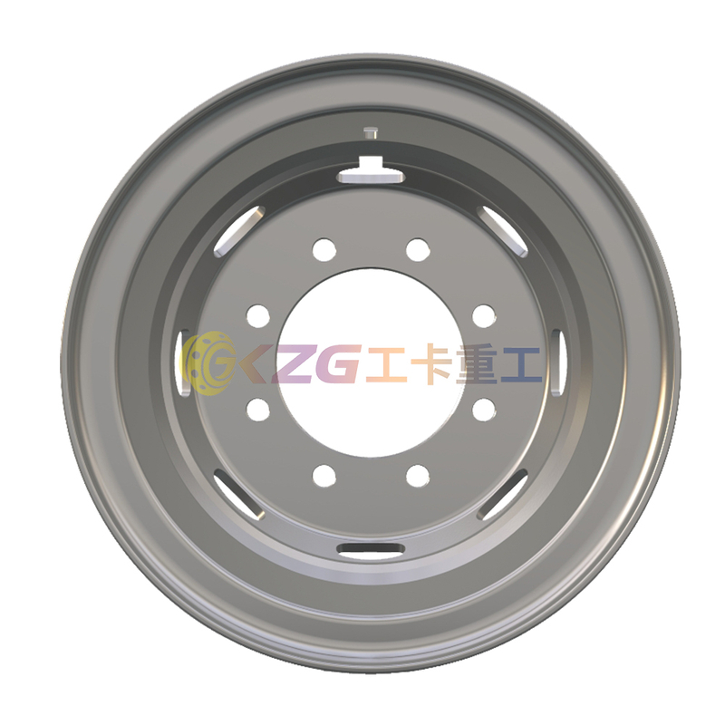 8.0-20 Factory Manufacturer Tube Steel Wheel Rim 8.0-20 for Truck Tyre Size 1100-20