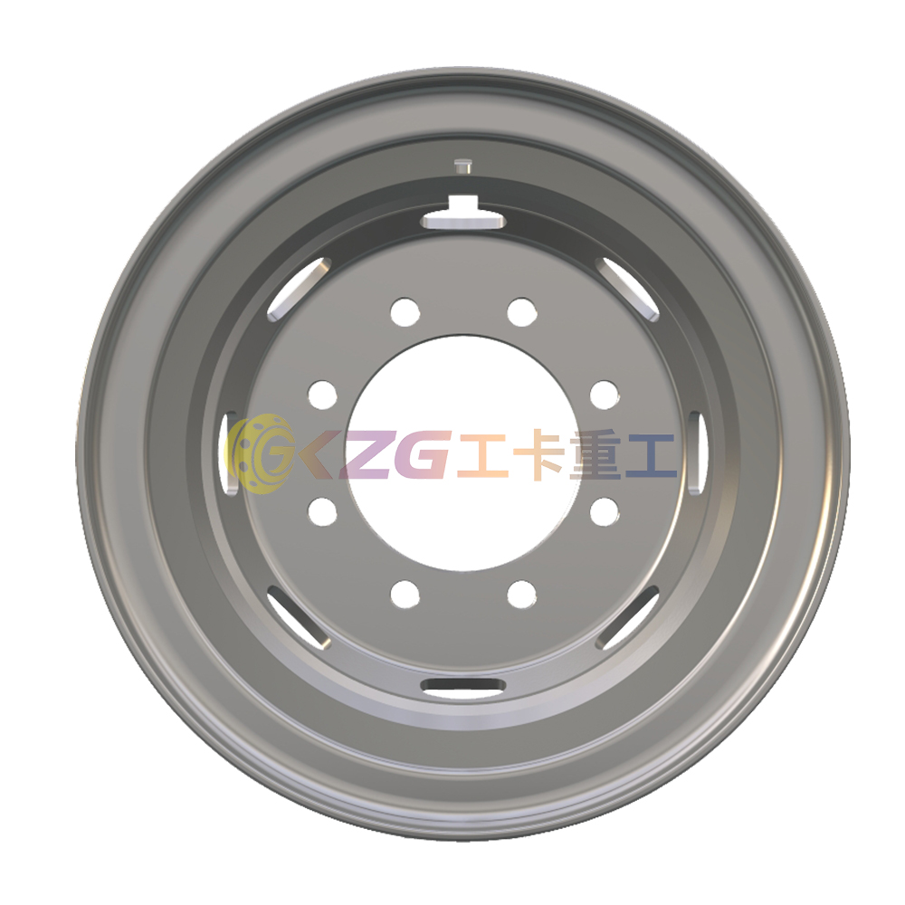 8.0-20 Factory Manufacturer Tube Steel Wheel Rim 8.0-20 for Truck Tyre Size 1100-20