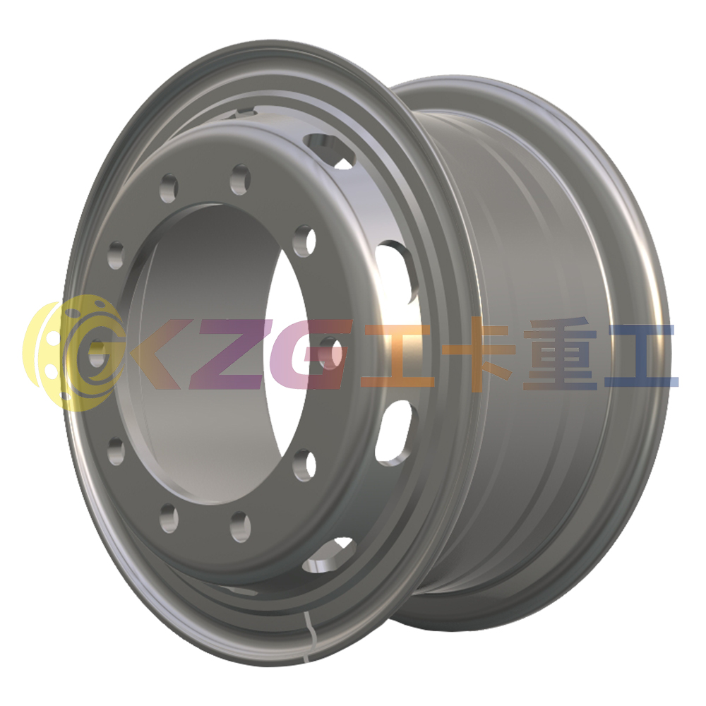 9.0-20, Tube Steel Wheel with Steyr Standard, Matched Tyre Size Matched Tyre Size 1200-20, Chinese Truck Wheel Factory