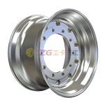 22.5X11.75 Forged Aluminum Alloy Wheels with Rims Size 22.5X11.75 for Tires Size 15R22.5