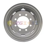 6.5-20 Tube Steel Wheel Rims 6.5-20 Matched Tire Sizes 825-20 for Trucks Customized Colors