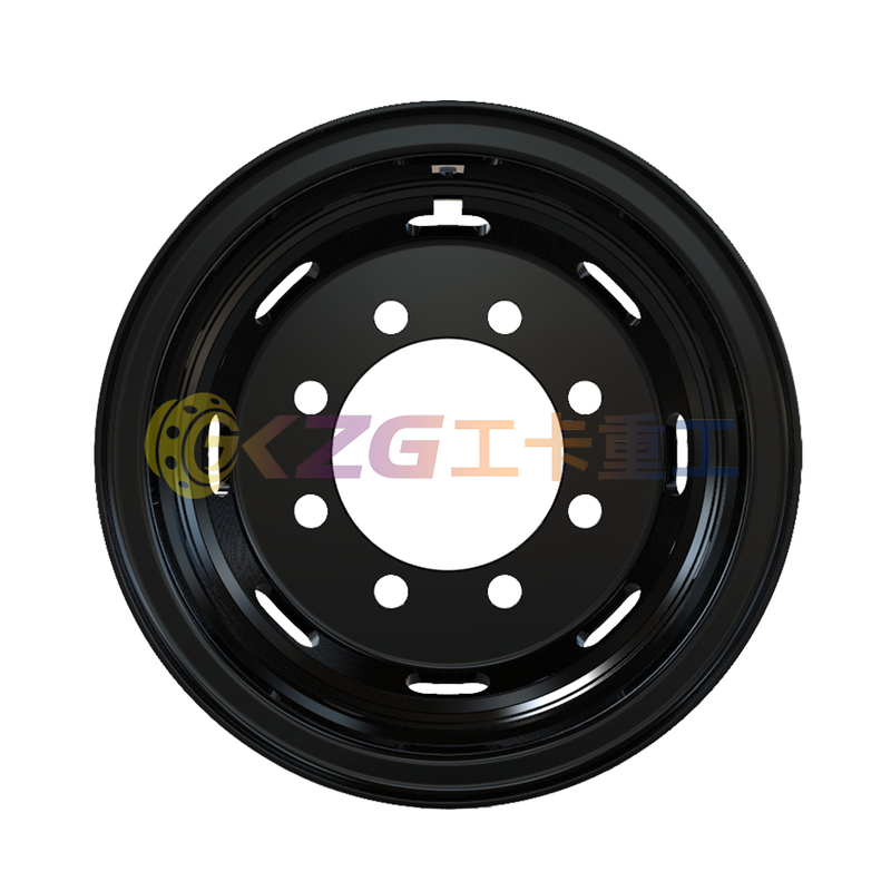 Tube Steel Wheel Rim 6.5-16 Matched Tire Size 825-16 for Commercial Vehicles / Motor Homes And Trucks