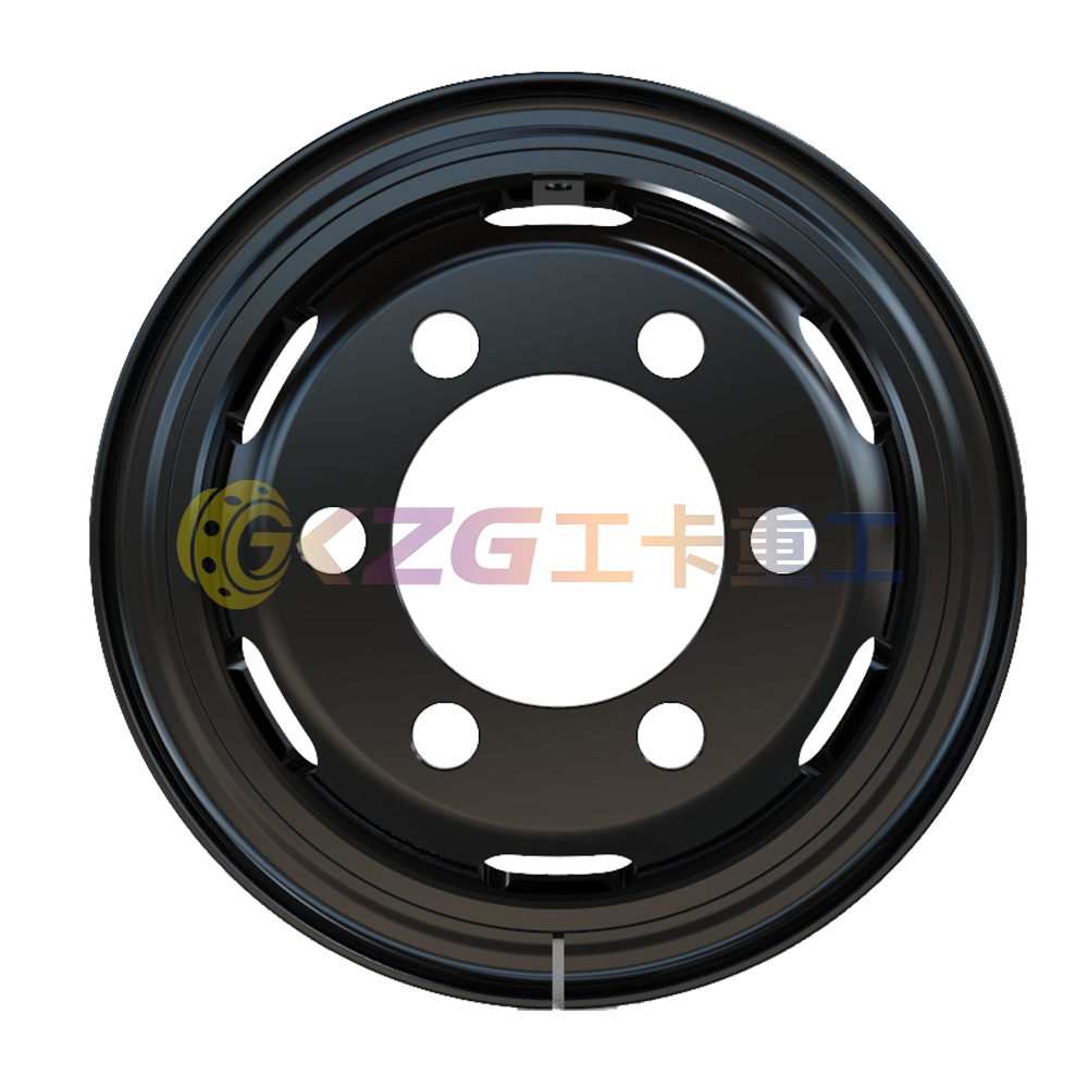 6.5-16 Tube Steel Wheel Rims 6.5-16 Matched Tire Sizes 825-16 for Trucks