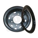 6.5-16 Tube Steel Wheel Rims 6.5-16 Matched Tire Sizes 825-16 for Trucks