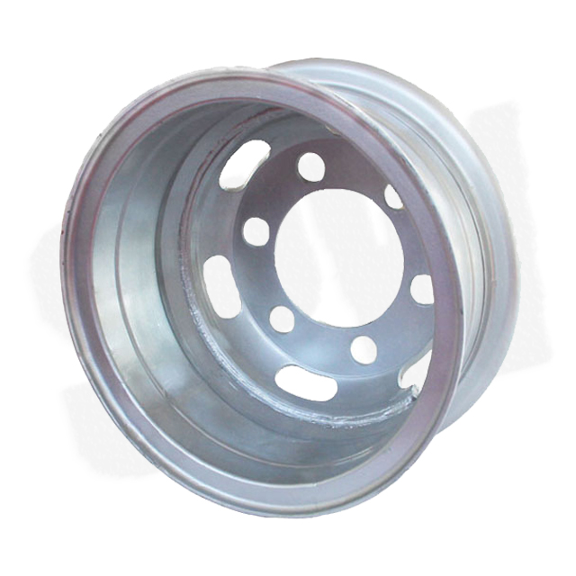6.0-16 Customized Colors Tube Steel Wheel Rims 6.0-16 Matched Tire Sizes 750-16 for Trucks