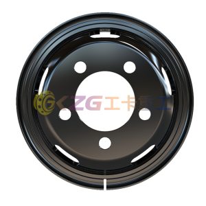 5.5-16 Tube Steel Wheel Rims 5.5-16 Matched Tire Sizes 700-16 for Trucks Can Customizable Colors