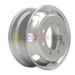 22.5×8.25-Tubeless steel truck wheel with rim size 22.5*8.25 for 11R22.5 tire with EAC and INMETREO certification