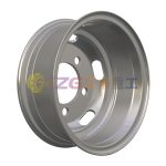 Tube Steel Wheel Rims 5.5-16 Matched Tire Sizes 700-16 for Trucks Can Customizable Colors