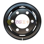 tube steel wheel 5.5-16 for tires 700-16