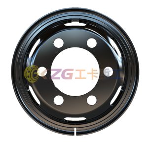 tube steel wheel 5.5-16 for tires 700-16