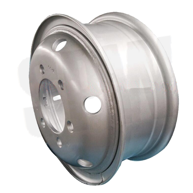 Tube Steel Wheel Rim size 5.5-16 Matched Tire Sizes 700-16 for Trucks Can Customizable Colors