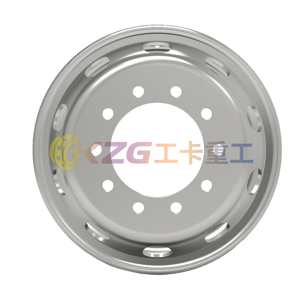Truck Wheels with Rim Size 24.5*8.25 for 11R24.5 Tire Tubeless Wheels