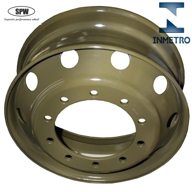 Truck Wheels with Rim Size 24.5*8.25 for 11R24.5 Tire Tubeless Wheels