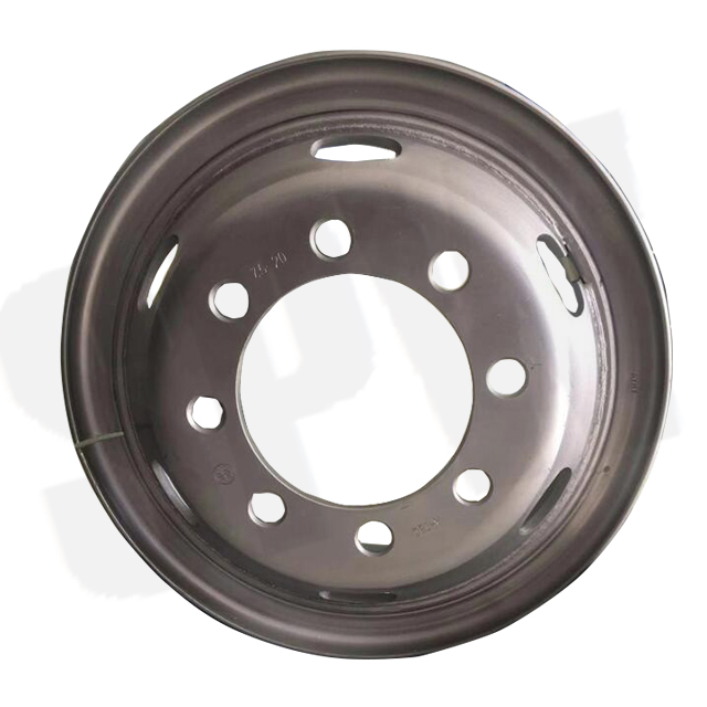 7.5-20 Matched Tyre 1000-20, Tube Steel Wheel, Matched Tyre Size , Chinese Truck Wheel Factory