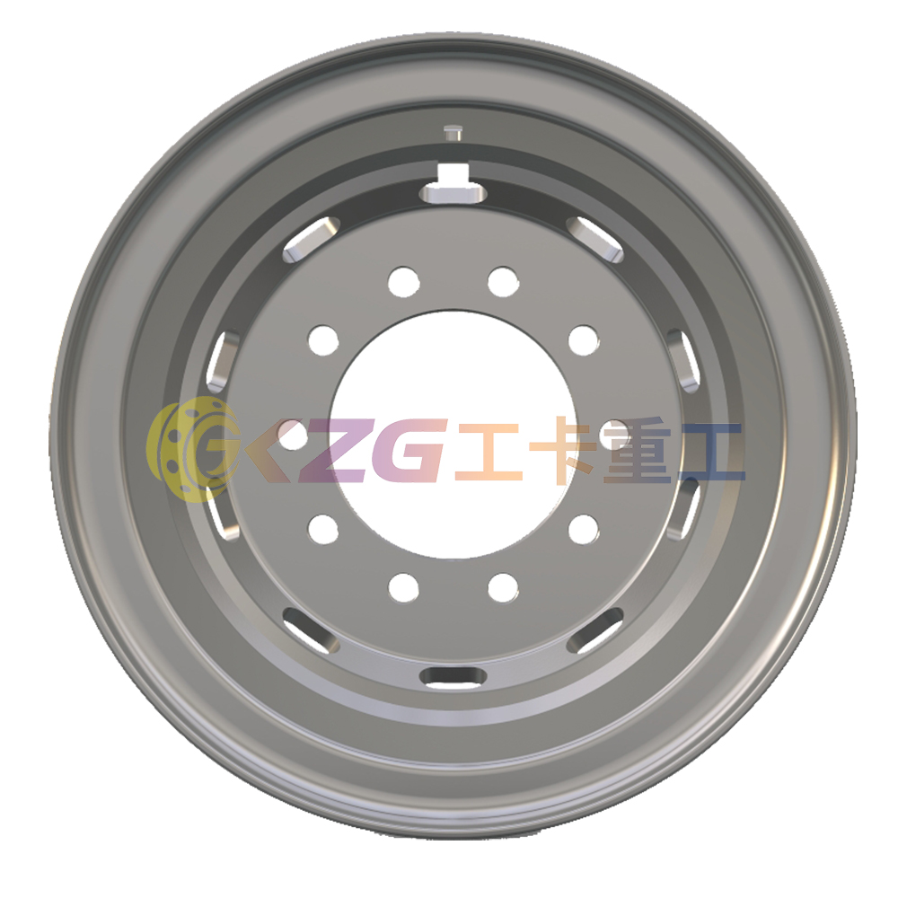 7.5-20 Matched Tyre 1000-20, Tube Steel Wheel, Matched Tyre Size , Chinese Truck Wheel Factory
