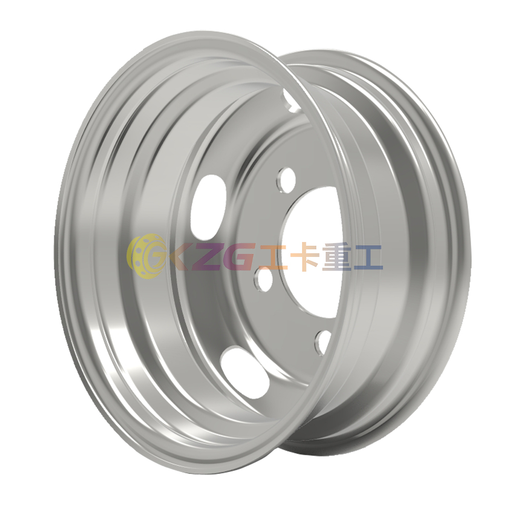 16.0×6.0-tubeless steel wheel 16.0*6.00 for tires 7.5R16 215/85R16