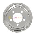 16.0×6.0-tubeless steel wheel 16.0*6.00 for tires 7.5R16 215/85R16