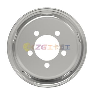 17.5×6.0-Best Selling Tubeless Steel Wheel Rim 17.5*6.0 Matched Tire Size 8R17.5 for Trucks