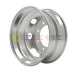 19.5×7.5-Tubeless Steel Wheel Rim 19.5*7.5 Matched Tire Size 245/70R19.5 for Truck