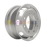 19.5×7.5-Tubeless Steel Wheel Rim 19.5*7.5 Matched Tire Size 245/70R19.5 for Truck