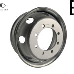 High Quality Tubeless Steel Truck Wheel with Rim Size 22.5*7.50 for 10R22.5 tire