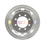 Tubeless truck wheel-rim size-22.5*7.5 with Brazil INMETRO Certification matched tyre size 245/75R22.5 and 275/80R22.5