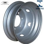Tubeless truck wheel-rim size-22.5*7.5 with Brazil INMETRO Certification matched tyre size 245/75R22.5 and 275/80R22.5