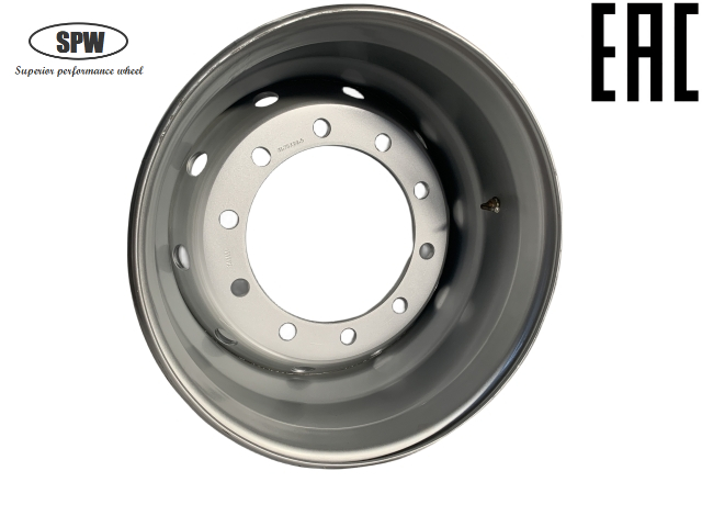 High Quality Tubeless steel wheels 22.5*11.75 for 15R22.5 Tire with Russia EAC certification