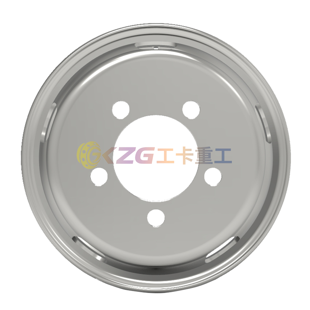 Hot Sale Steel Lorry Wheel Rim Size 17.5*6.75 for 9R17.5 Tire Forging Truck Wheel Tubeless Wheel