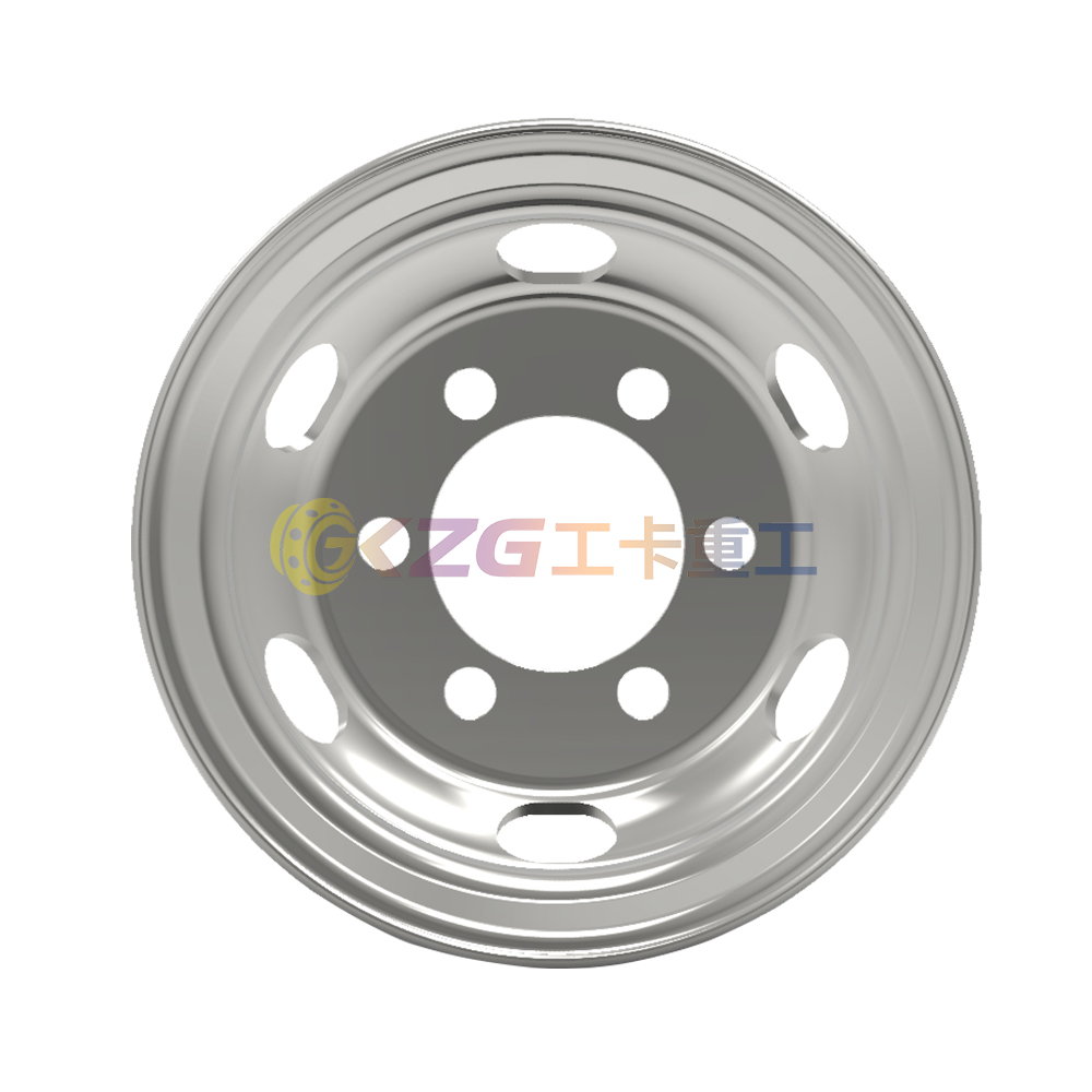 Hot Sale Steel Lorry Wheel Rim Size 17.5*6.75 for 9R17.5 Tire Forging Truck Wheel Tubeless Wheel