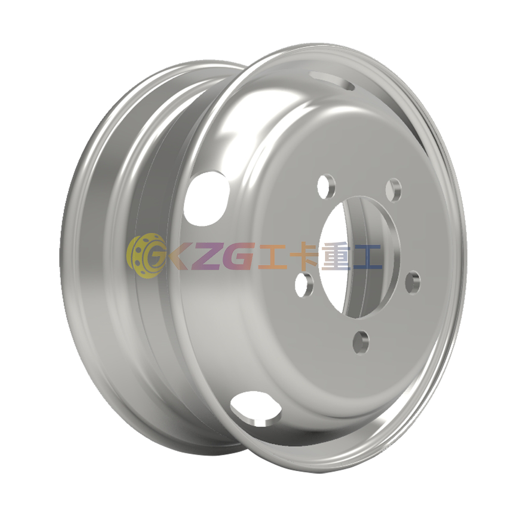 Tubeless Steel Wheel Rim 19.5*6.75 Matched Tire Size 9R19.5