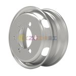 Tubeless Steel Wheel Rim 17.5*6.0 Matched Tire Size 8R17.5 for Commercial Vehicles / Motor Homes And Trucks