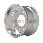 High Load-bearing Dedicated tubeless steel Wheel Rim Size 22.5*11.75 for 15R22.5 Tire Tubeless Wheels