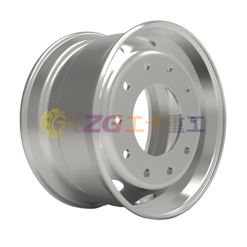 High Load-bearing Dedicated tubeless steel Wheel Rim Size 22.5*11.75 for 15R22.5 Tire Tubeless Wheels