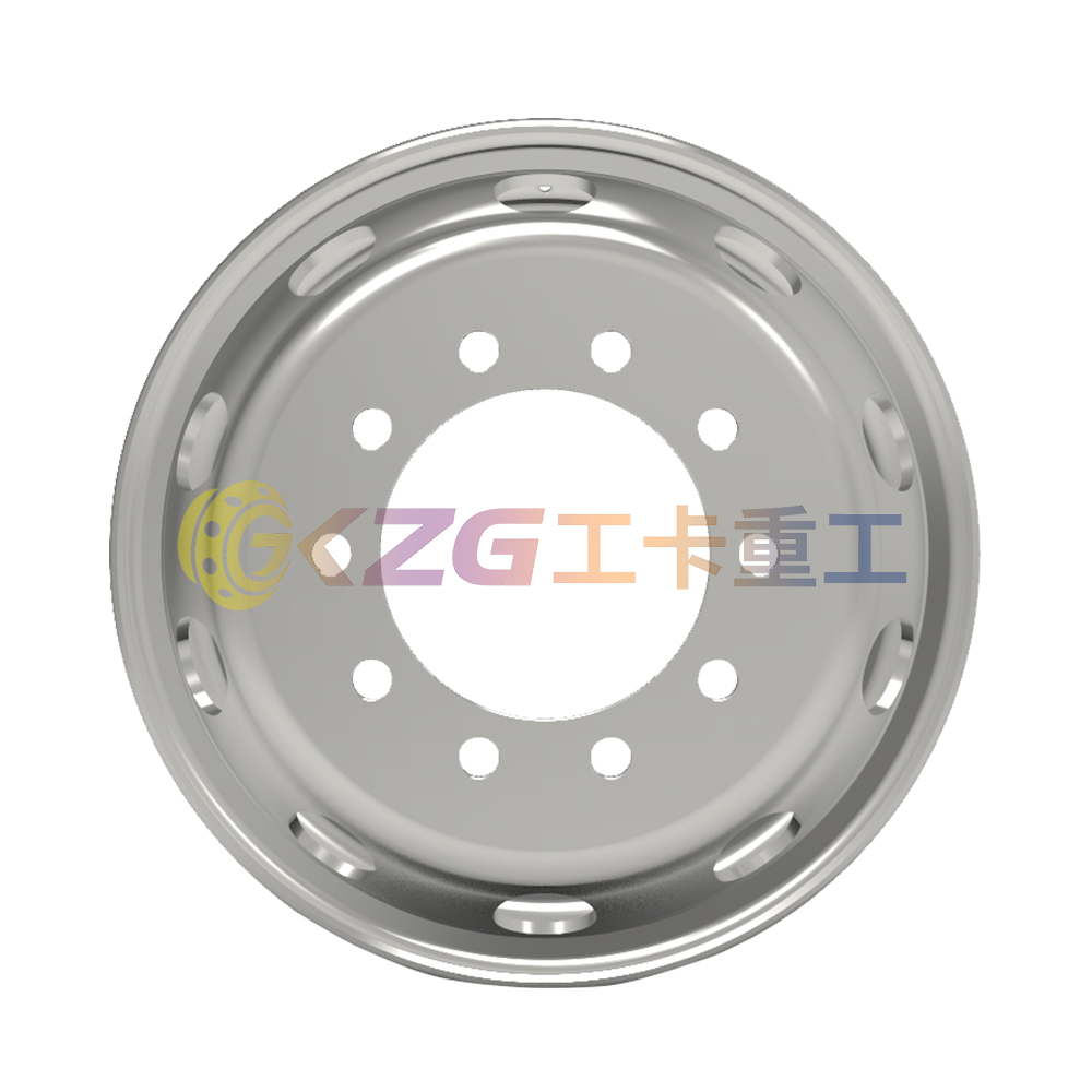 Top quality tubeless steel wheel 22.5*7.50 for tires 10R22.5 275/80R22.5