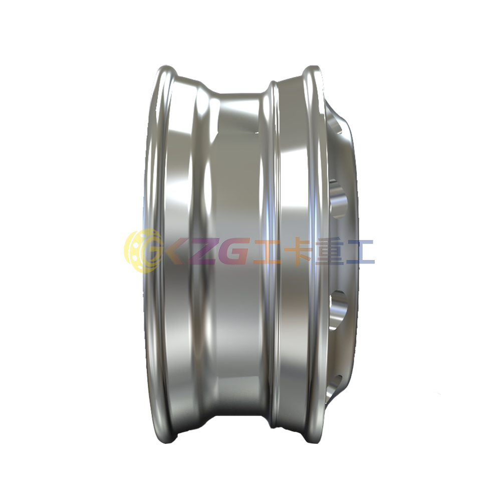 Forged Aluminum Wheels with Rims Size 19.5X6.75 for Tires Size 9R19.5