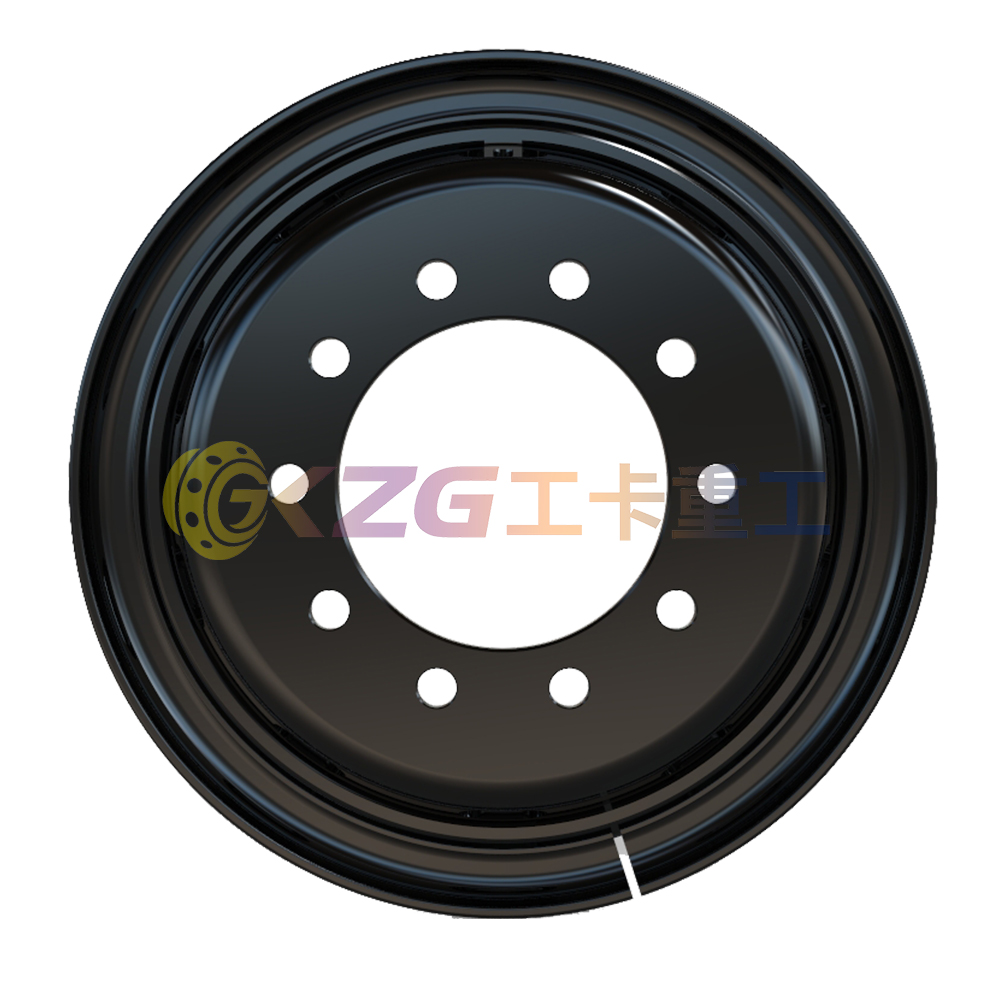7.50V-20, Tube Steel Wheel with American Standard, Matched Tyre Size Matched Tyre Size 1000-20, Chinese Truck Wheel Factory