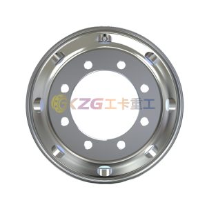 Best Selling Forged Aluminum Alloy Wheels with Rims Size 19.5X6.75 for Tires Size 9R19.5 Customized Wholesale Steel Heavy Duty Truck Tubeless Tire Wheel Bus Rim