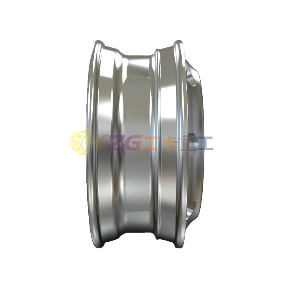 Best Selling Forged Aluminum Alloy Wheels with Rims Size 19.5X6.75 for Tires Size 9R19.5 Customized Wholesale Steel Heavy Duty Truck Tubeless Tire Wheel Bus Rim