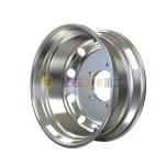 mirror polished aluminum wheel with rim size 19.5✖6.75 for tires 9R19.5 225/70R19.5