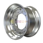 Rim Size 22.5X11.75 Forged Aluminum Alloy Wheels Matched Tire Size 15R22.5