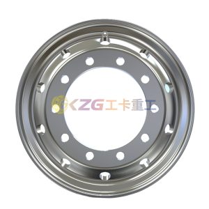 Aluminum Alloy Truck Wheels Forged Rims 22.5X11.75 Matched Tires Size 385/65R22.5
