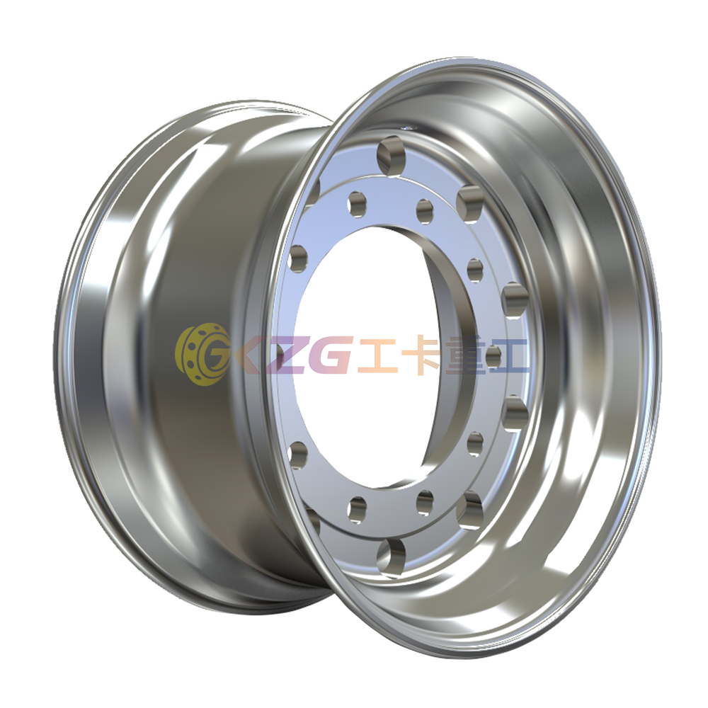 Forged Aluminum Alloy Wheels with Rims Size 22.5X11.75 for Tires Size 15R22.5