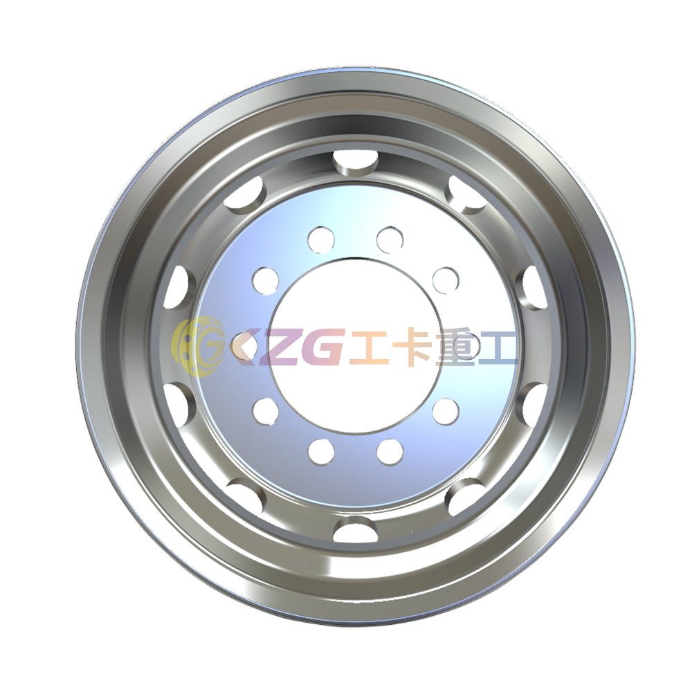Best Selling Forged Aluminum Wheels with Rims Size 17.5X6.75 Matched Tires Size 9R17.5